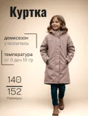 Парка демисезонная для девочек																														 (MIRIAM 24069/00348)