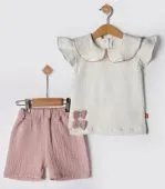 Комплект для девочки (2378 пудровый)