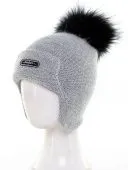 Шапка зимняя для девочки (461399 Лейбл Level Pro сер.) Шапка зимняя для девочки (461399 Лейбл Level Pro сер.)