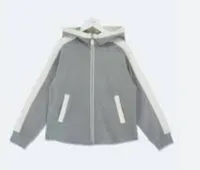 Толстовка для девочки (22773 светло-серый)