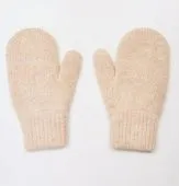Варежки детские																														 (МС-238 11161 св.бежевый) Варежки детские																														 (МС-238 11161 св.бежевый)