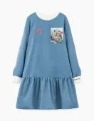 Платье для девочки (253052 деним)