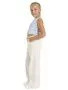 Брюки для девочки (О56927 молочный) Брюки для девочки (О56927 молочный)