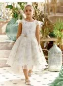 Платье нарядное для девочки (20608 krem) Платье нарядное для девочки (20608 krem)