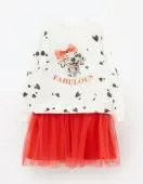 Платье для девочки (252020 красный) Платье для девочки (252020 красный)