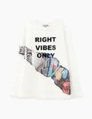 Свитшот для девочки (252098 молочный)