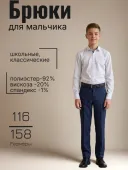 Брюки школьные для мальчика  (1755-VP-127-BY-BM)