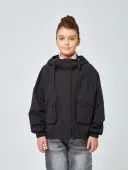 Ветровка для девочки (G1020F черный) Ветровка для девочки (G1020F черный)