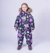 Комбинезон зимний для девочки (25170 разноцветный)