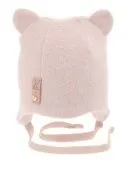 Шапка зимняя для девочки (Ресничка розовый)