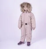 Комбинезон зимний для девочки (25139 кремовый)
