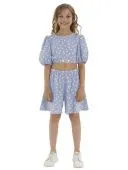 Комплект летний для девочки (О56932 голубой )