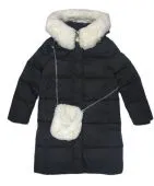 Пальто зимнее для девочки (G887HS черный) Пальто зимнее для девочки (G887HS черный)