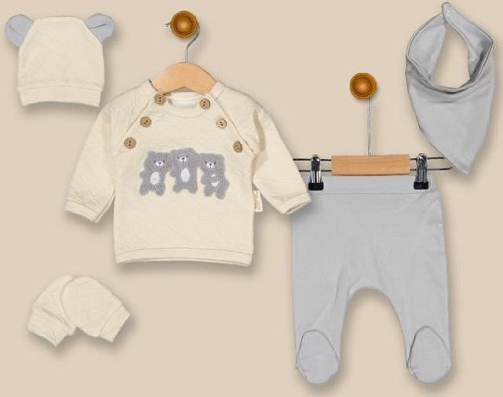 Комплект для малыша (6160 беж.-голубой)