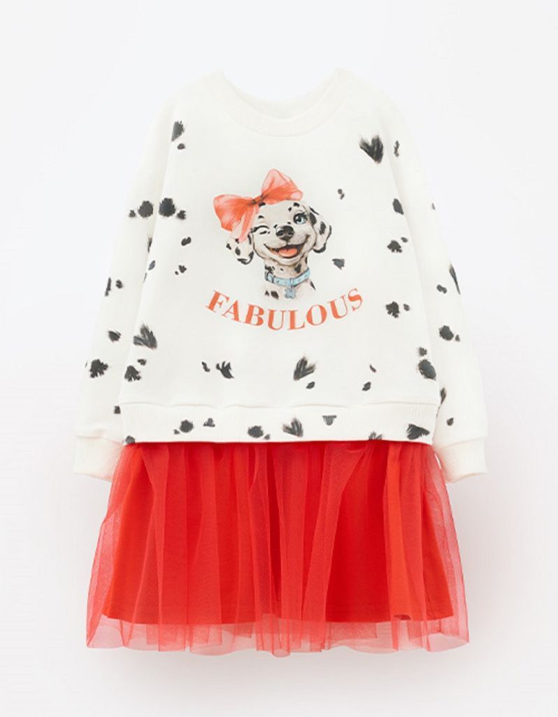 Платье для девочки (252020 красный)