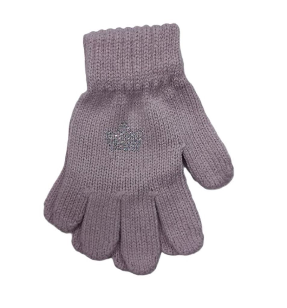 Перчатки для девочки (TGg-120 пудровый)