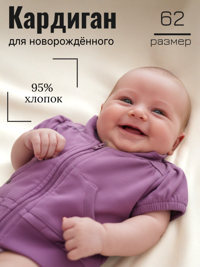 Кардиган для девочки (N70952 сир)