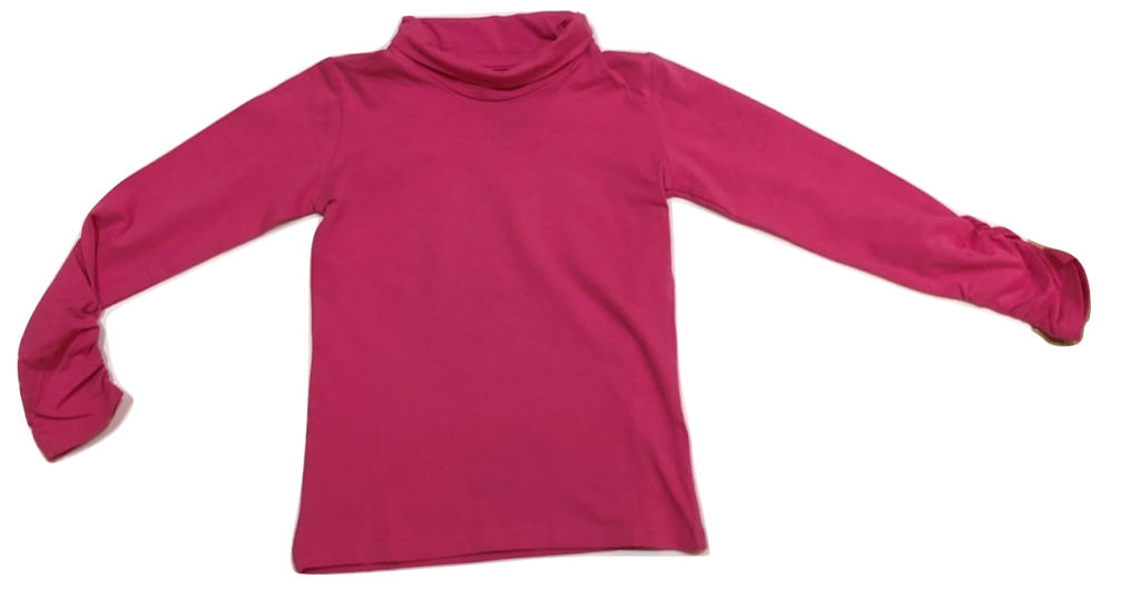 Водолазка для девочки (К54890 fucsia)