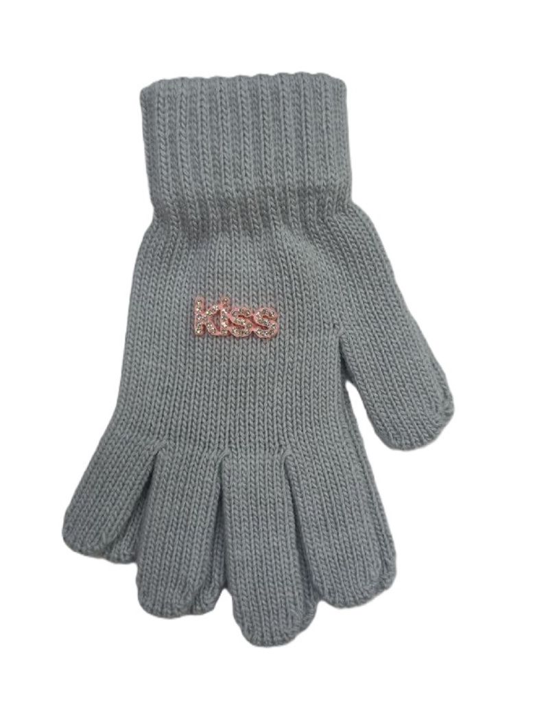 Перчатки для девочки (TGg-102 серый)