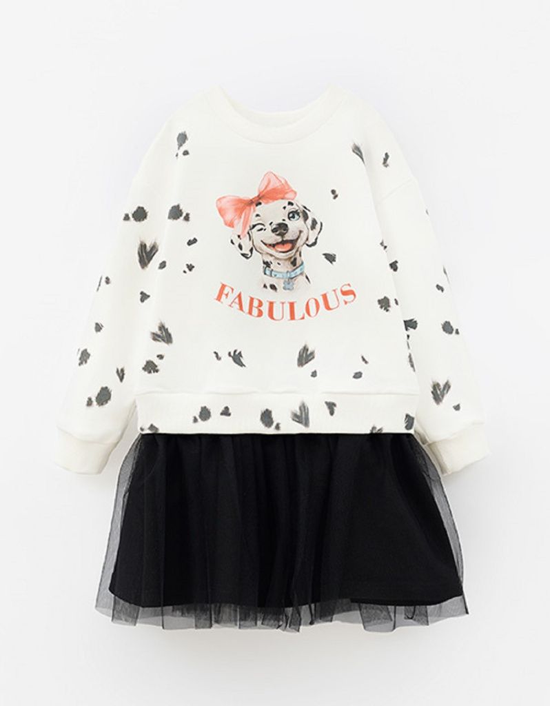 Платье для девочки (252020 черный)