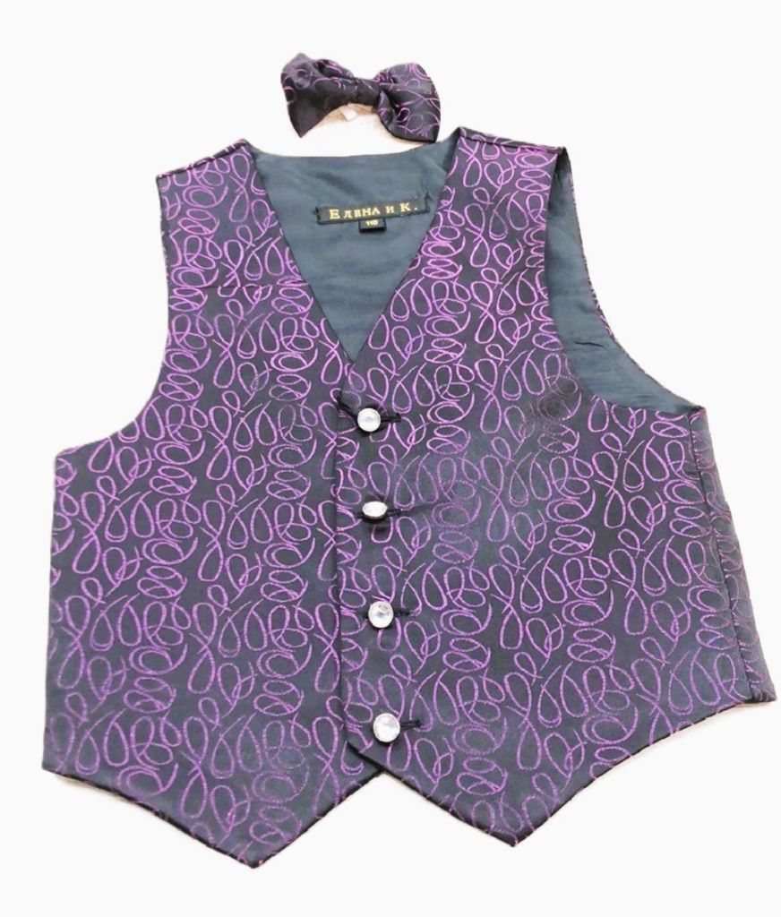 Жилет с бабочкой (Ж(фиолет.))