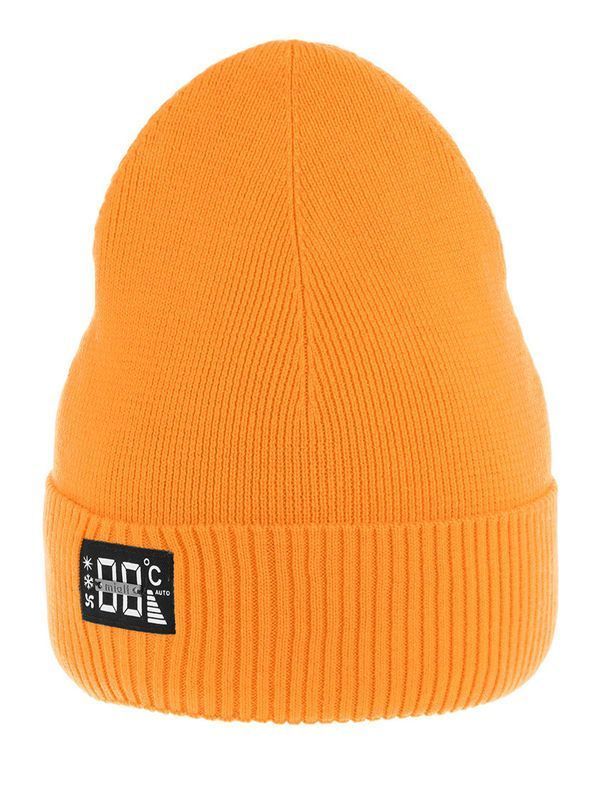Шапка зимняя для мальчика (Градус 42010ХПО2332-7 оранж.)