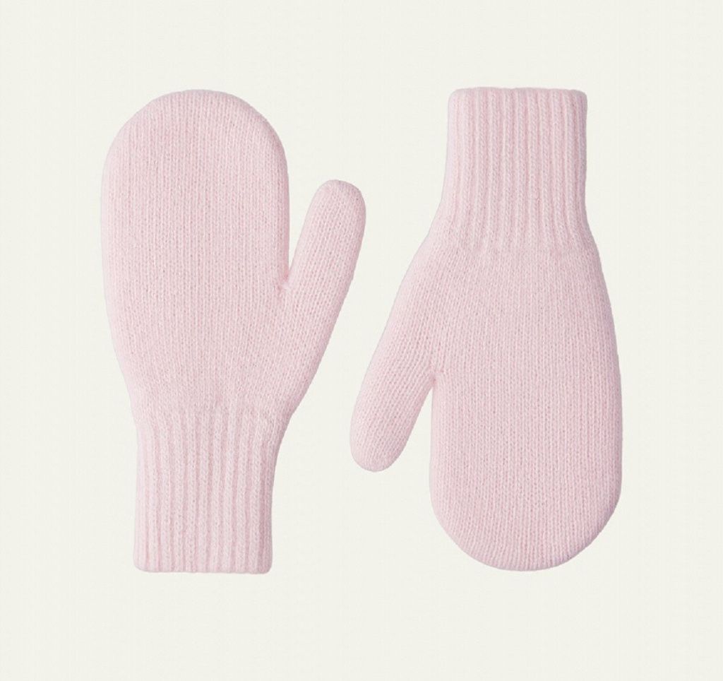 Варежки для девочки (МС-90 30738 св.розовый)