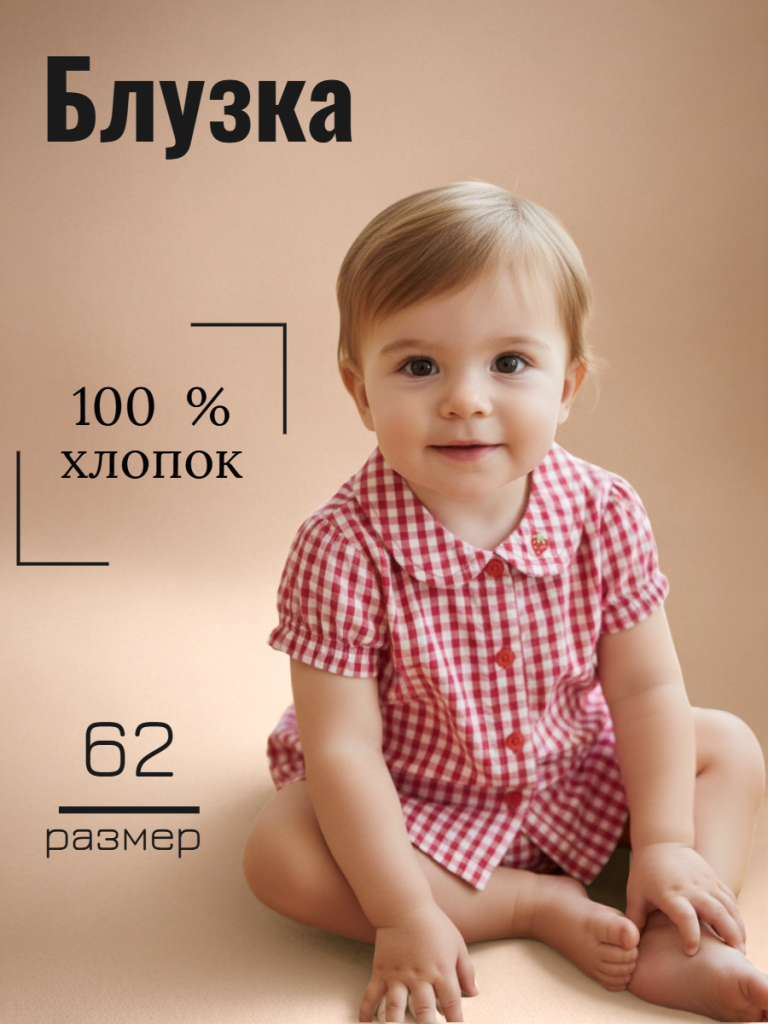 Блузка для девочки (122139)
