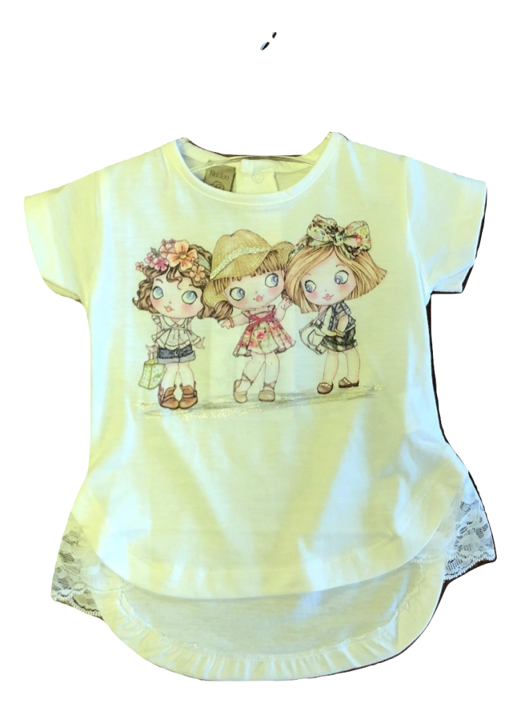 Футболка для девочки (LU16259)