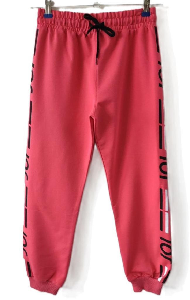 Брюки трикотажные для девочек (420/490 5-8 красный)