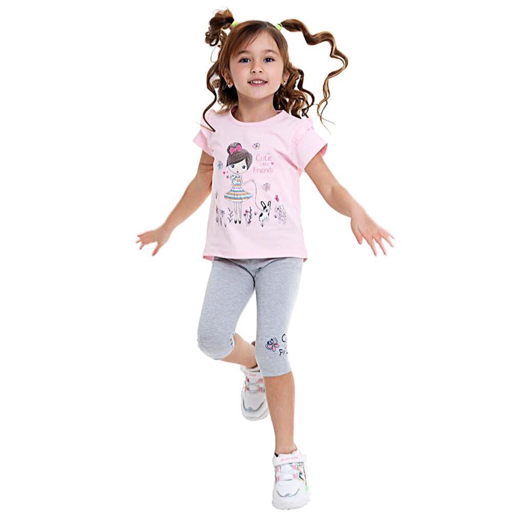 Летний комплект для девочки (6849TR роз.)