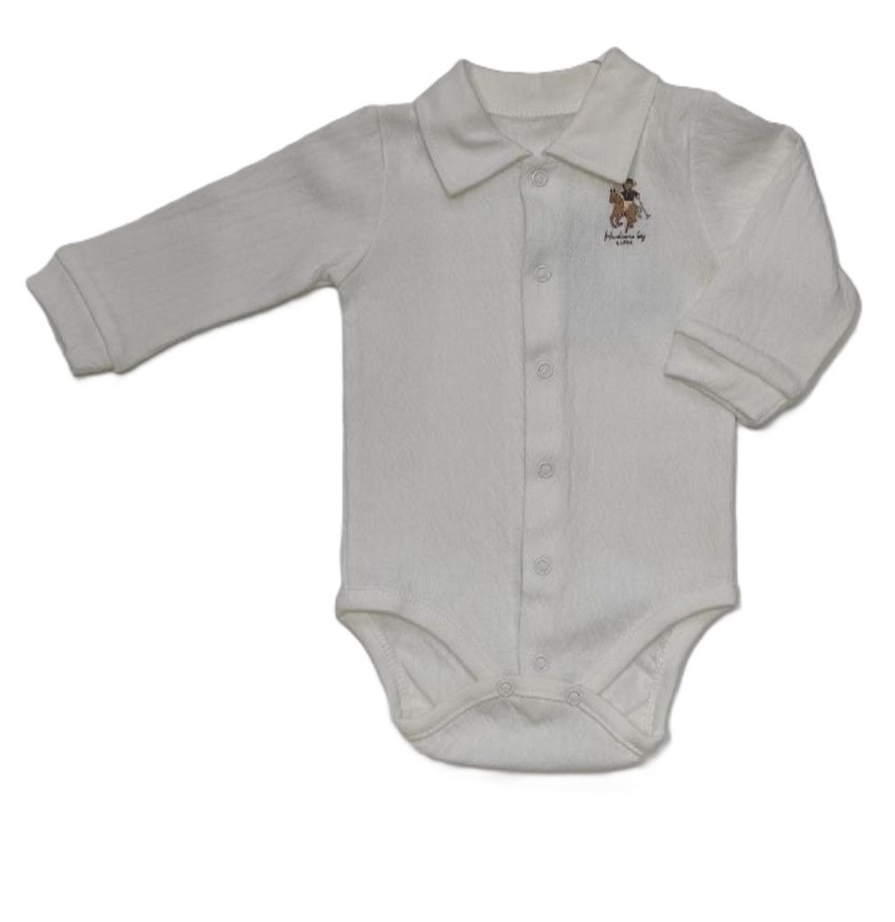 Боди для малыша (К194/00И39 ажур тофу)