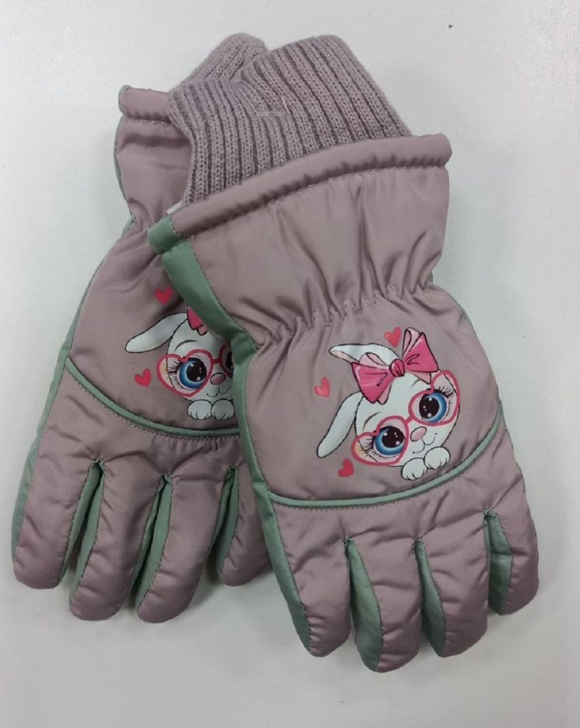 Перчатки для девочки (TCH-024 бежевый)