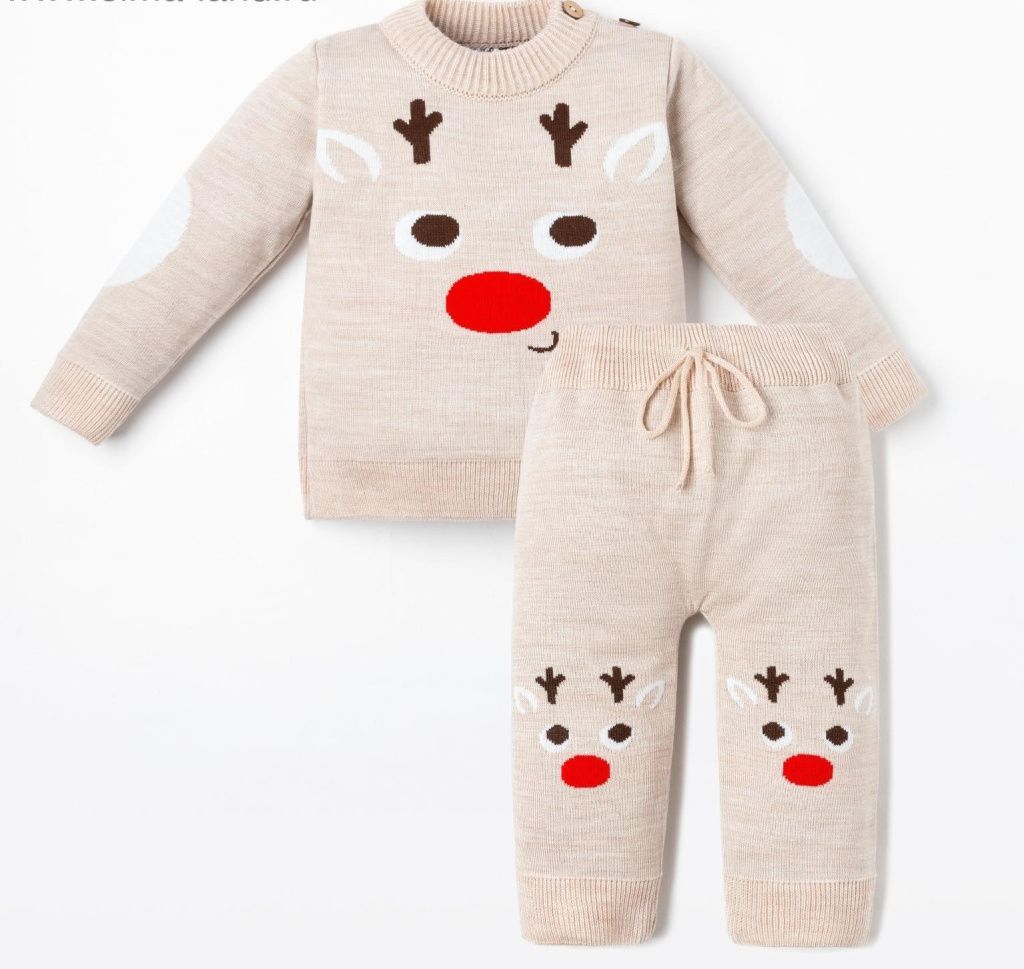 Комплект детский (500498 New Year беж.)