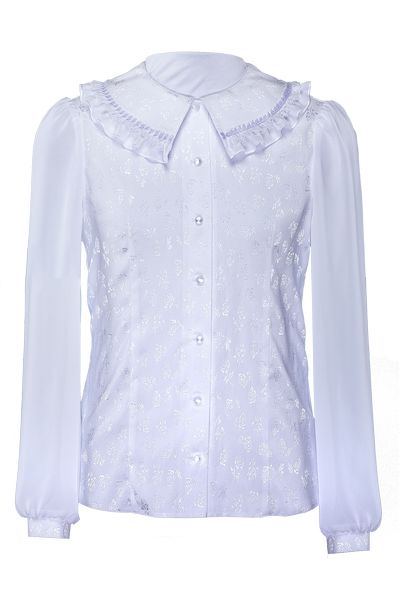 Блузка школьная для девочки (510)