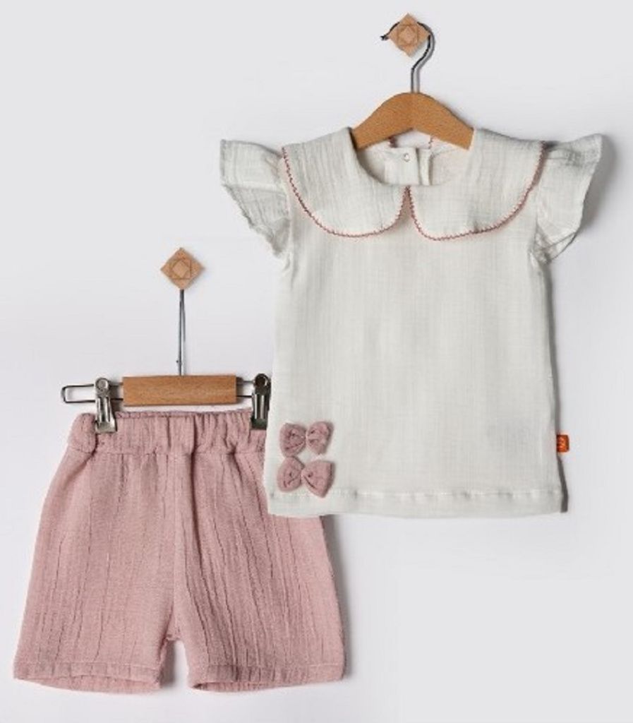 Комплект для девочки (2378 пудровый)