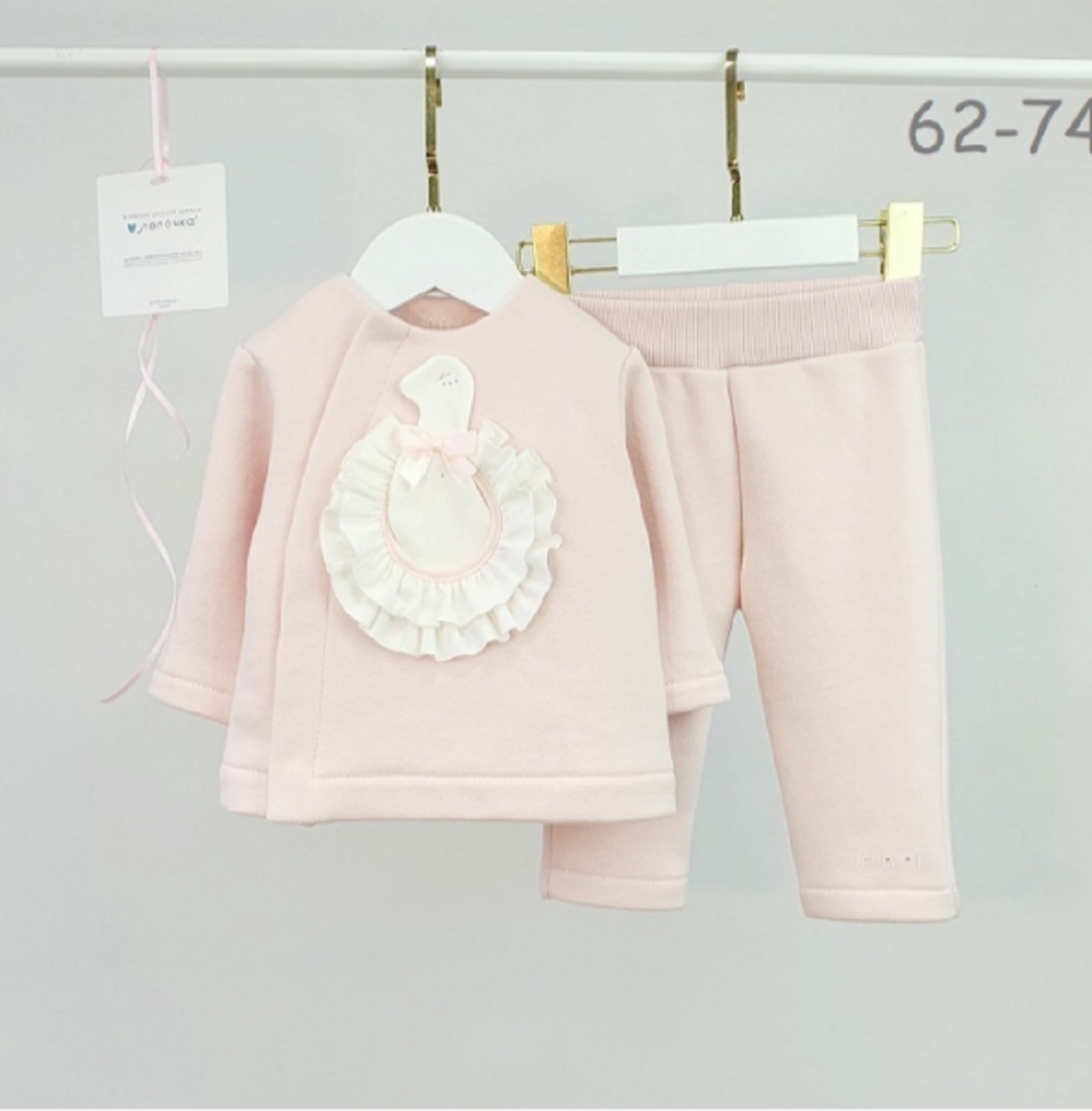 Комплект для девочки (К218/01У151-01Б181фд/н розовый жемчуг )