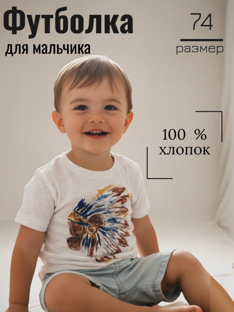 Футболка для мальчика  (LT06275)