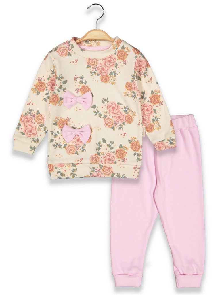 Комплект для девочки (1926 беж.-розовый)