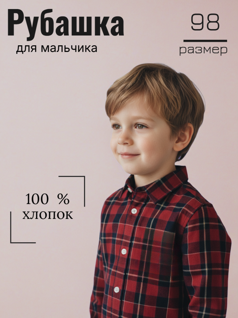 Рубашка для мальчика (KJ09961)