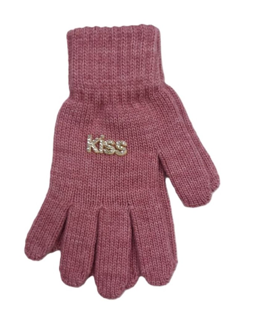 Перчатки для девочки (TGg-102 розовый)