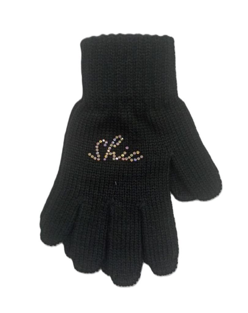 Перчатки для девочки (TGg-119 чёрный)