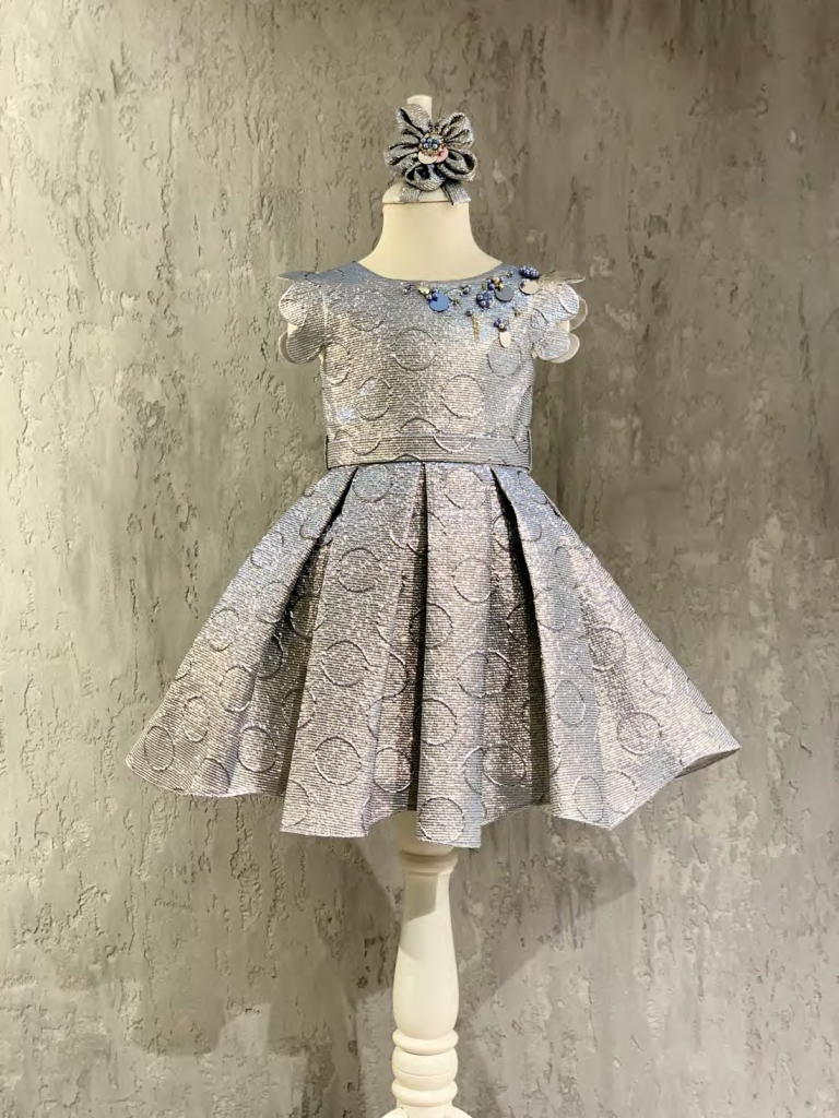 Платье нарядное для девочки (1404 gri)