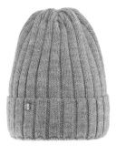 Шапка демисезонная для девочки (Раиса серый меланж)