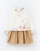 Платье для девочки (252018 молочный)