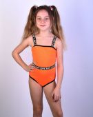 Купальник для девочки (324 оранжевый)