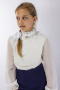 Блузка школьная для девочки (1521-ДР)