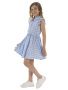 Платье для девочки (О56928 голубой)