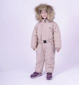 Комбинезон зимний для девочки (25139 кремовый)