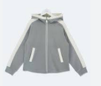 Толстовка для девочки (22773 светло-серый)